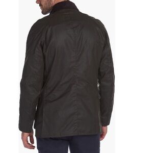 Barbour Ashby Waxed Cotton Jacket Size Large (Fits like Medium)